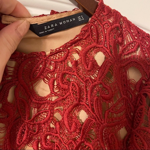 Zara Red Dress - Picture 3 of 3